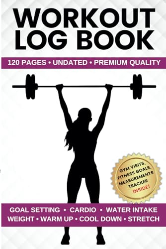 Workout Log Book for Women cover