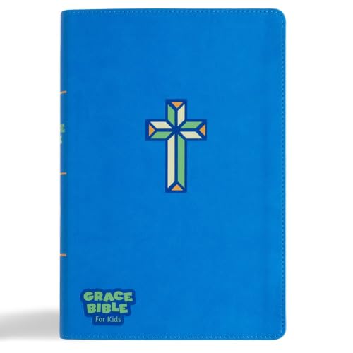 CSB Grace Bible for Kids, Blue LeatherTouch preview