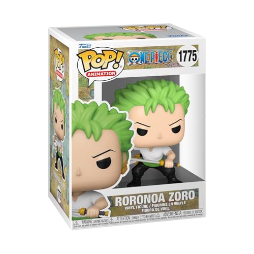 Funko POP Animation: Roronoa Zoro - One Piece - 1/6 Odds for Rare Chase Variant - Collectable Vinyl Figure - Gift Idea - Official Merchandise - for Kids & Adults - Anime Fans