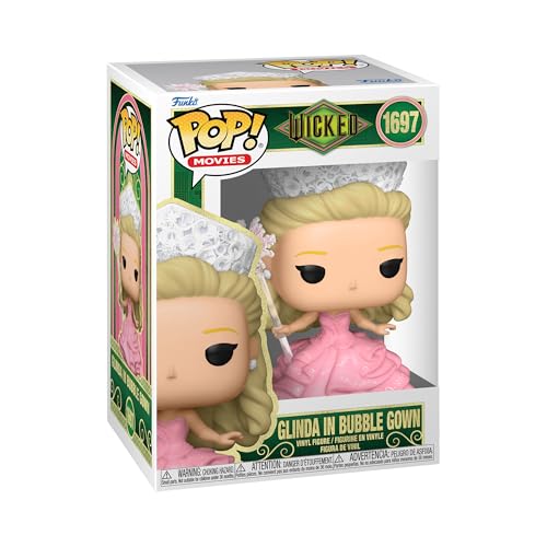 Funko POP Movies: Glinda in Bubble Gown - Wicked - Collectable Vinyl Figure - Gift Idea - Official Merchandise - for Kids & Adults - Movies Fans - Model Figure for Collectors and Display