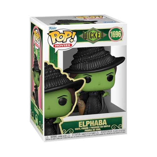 Funko POP Movies: Elphaba - Wicked - Collectable Vinyl Figure - Gift Idea - Official Merchandise - for Kids & Adults - Movies Fans - Model Figure for Collectors and Display