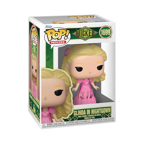Funko POP Movies: Glinda in Nightgown - Wicked - Collectable Vinyl Figure - Gift Idea - Official Merchandise - for Kids & Adults - Movies Fans - Model Figure for Collectors and Display