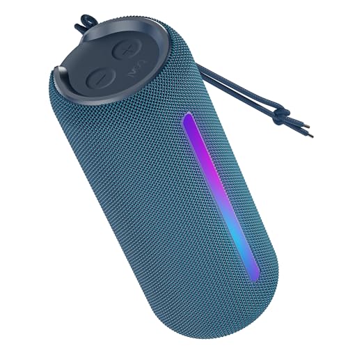 Boat Stone Spinx Pro Bluetooth Speaker with 20 W RMS Sound, Up to 8 hrs of Playtime, BTv5.0, Built-in Mic, RGB LEDs, TWS Feature, TF Card, AUX Port & 