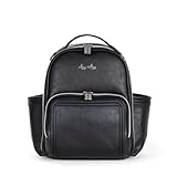 Itzy Ritzy Mini Diaper Bag Wet Bag (2-Pack, Black with Silver)