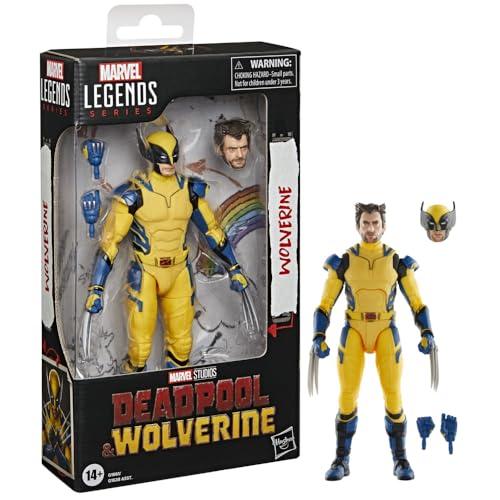 Marvel Legends Series Wolverine, Deadpool & Wolverine Collectible 6 Inch Action Figure for Adults Ages 14 and Up