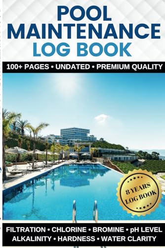 Pool Maintenance Log cover