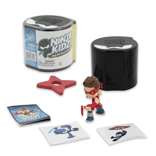 Ninja kidz Mini Mystery Set – Brand NewMini Mystery Set with 5 Exciting Toys to Discover Inside, Officially Licensed Merch
