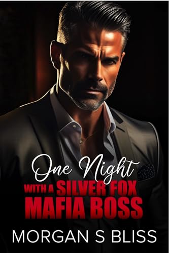One Night with a Silver fox Mafia Boss book cover