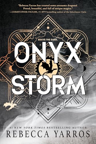 Cover of Onyx Storm (The Empyrean Book 3)