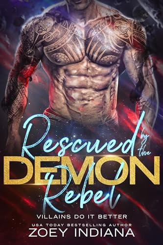 Rescued by the Demon Rebel (By: Zoey Indiana) cover