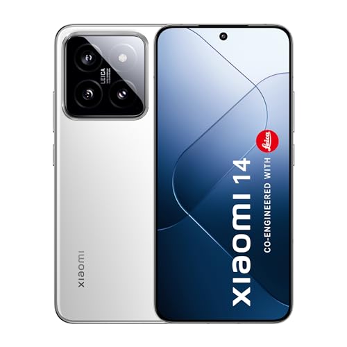 XIAOMI 14 (White, 12GB RAM, 512GB Storage) | 50MP Leica Professional Optics | 120 Hz 1.5K LTPO AMOLED | SD 8 Gen 3 Hyper OS XIAOMI 14 (White, 12GB RAM