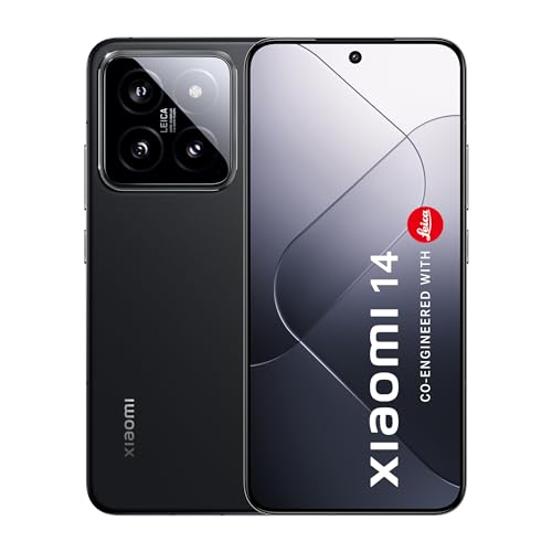 XIAOMI 14 (Black, 12GB RAM, 512GB Storage) | 50MP Leica Professional Optics | 120 Hz 1.5K LTPO AMOLED | SD 8 Gen 3 Hyper OS