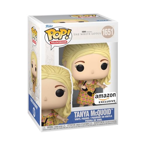 Funko POP! TV: White Lotus - Tanya McQuoid (Boat) - Amazon Exclusive | Official Merch - Collectable Vinyl Figurine for Shelf Display - Birthday Gift Idea for Fans and Collectors : Toys & Games