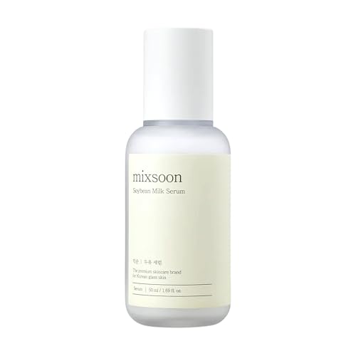 mixsoon Soybean Milk Serum - Bean Essence No.2 Nourishing Serum, Korean Skincare for Glass Skin - (1.69 fl.oz / 50ml)