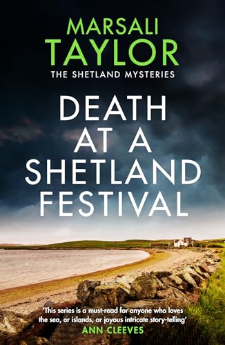Death at a Shetland Festival book cover