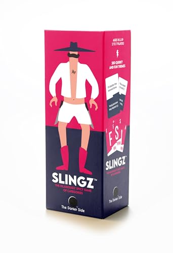 Slingz - The Quick and Hilariously Spicy Categories Card Game | 2-7 Players | for Adults, College Students, Game Nights, Parties and More | by The Darker Side Games
