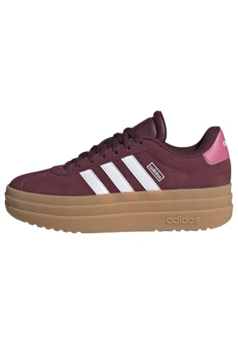 (-52%) adidas Unisex Kinder Vl Court Bold Junior Shoes, Shadow Red/Cloud White/Pink Fusion, 35.5 EU