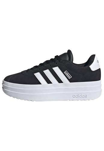 (-41%) adidas Unisex Kinder Vl Court Bold Junior Shoes, Core Black/Cloud White/Cloud White, 36 EU