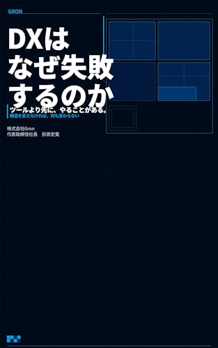 DXはなぜ失敗するのか — ツールより先に、やることがある。
