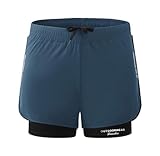 Cockatoo 2 in 1 Mens Workout Running Shorts 229