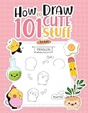 How to draw 101 cute stuff for kids: 101 Cute Stuff drawing guide your go-to resource for bringing charm and cuteness to life on paper.