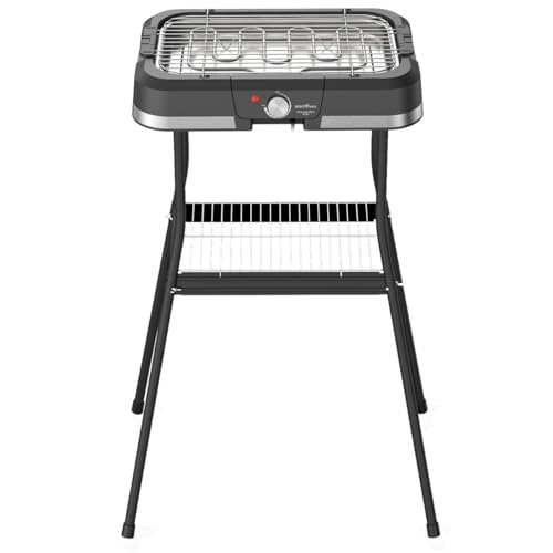 Britânia Churrasqueira Elétrica BCQ90 Com Suporte 1500W 220V Placa removível