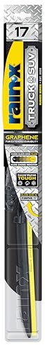 Rain-X 870117 Truck & SUV Rugged Series Premium Wiper Blades, 17 Inch Windshield Wipers , Automotive Replacement Windshield Wiper Blades Engineered For All Driving Adventures