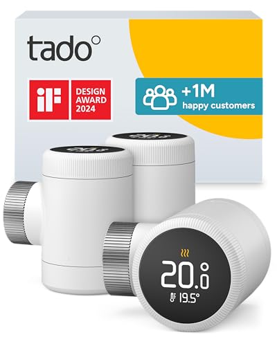 tado° Smartes Heizkörperthermostat X, Trio Pack