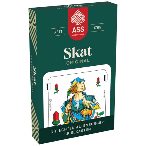 (-26%) Ass Altenburger FSC Skat, deutsches Bild in Faltschachtel, White, 9.6 cm x 6.4 cm x 9.5 cm