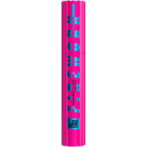 (-35%) Maybelline New York Lash Sensational Firework Waterproof Mascara, schwarze, wasserfest Wimperntusche für maximal lange und voluminöse Wimpern, 10 ml
