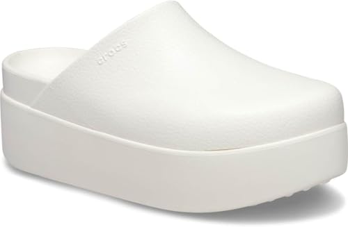 Crocs Dylan Platform Clog Chalk Size 3 UK Women