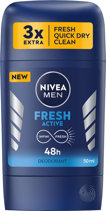 (-14%) NIVEA MEN Fresh Active Deodorant Stift, 50 ml