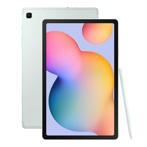 Samsung Galaxy Tab S6 Lite (2024) 10.4" 64GB WiFi Android Student Tablet, S Pen for Note-Taking, Gaming Ready, Long Battery Life, Expandable Storage, US Version, Mint, Amazon Exclusive