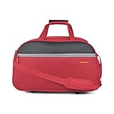 Aristocrat Enigma 52 Cm Polyester Softsided Cabin Size Duffle Bag Red