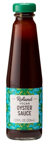 Roland Foods Vegan Oyster Sauce, Specialty Imported Food, 7.03 Ounce Bottle, Pack of 1