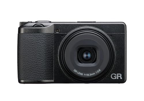 RICOH GR III HDF, Premium Digital Compact Camera with a Built-in Highlight Diffusion Filter, 24MP APS-C Size CMOS Sensor, 28mmF2.8 GR Lens (in The 35mm Format)