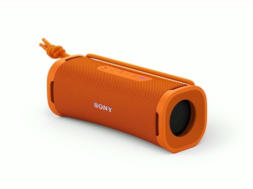 (-57%) Sony ULT Field 1 - Kabelloser tragbarer Bluetooth-Lautsprecher mit ULT Power Sound, kraftvollem Bass, IP67, wasserdicht, staubdicht, stoßfest, 12h Akku, klare Gesprächsqualität, Outdoor - Orange
