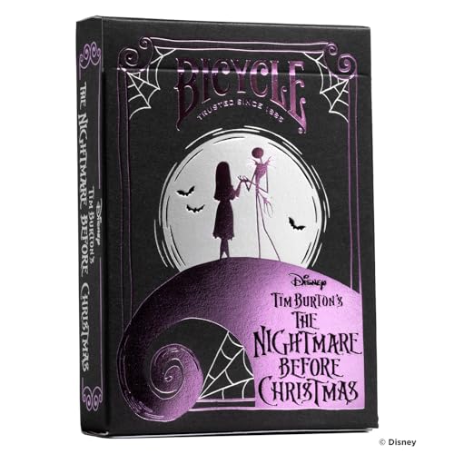 Disney Tim Burton's Nightmare Before Christmas Inspired Playing Cards, 1 Deck