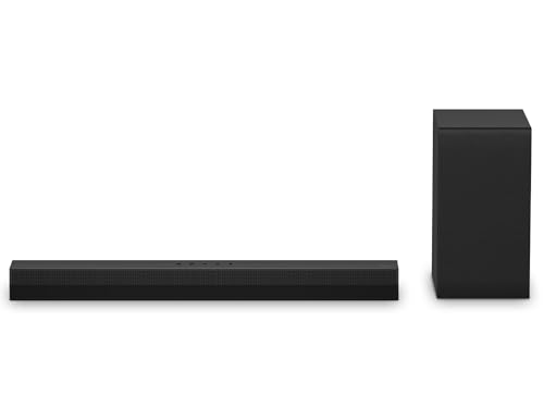 LG S40T 2.1 ch.Soundbar with Wireless Subwoofer, TV Synergy, Wow Interface, AI Sound Pro (2024 New Model)