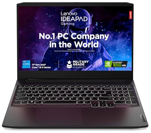 Lenovo IdeaPad Gaming 3 Intel Core i5-11320H 15.6" (39.62cm) FHD IPS 250nits 120Hz Gaming Laptop (16GB/512GB SSD/Win 11/Office 21/NVIDIA GTX 1650 4GB/