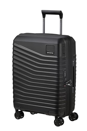 (-40%) Samsonite Intuo - Spinner S, Erweiterbarer Handgepäck, 55 cm, 39/45 L, Schwarz (Black)