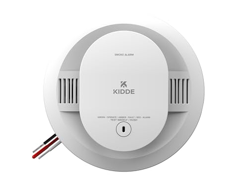 Kidde, 20SAR, Hardwired Smoke Detector, AA Battery Backup, Interconnectable, LED Warning Light Indicators