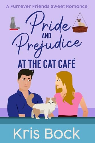 Pride and Prejudice at The Cat Café book cover