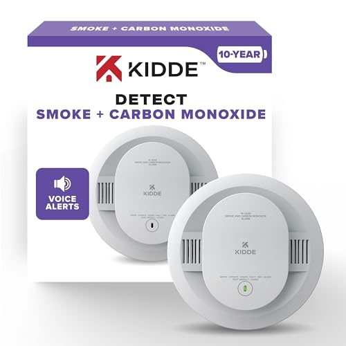 Kidde Kidde Smoke & Carbon Monoxide Detector Equipped with Light Indicators A hardwired combination