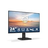 Philips 24E1N1100A Monitor 23.8 Pulgadas FHD, 120Hz, IPS, 1 MPRT, Adaptive Sync., Altavoces (1920x1080, 1x HDMI 1.4), Negro