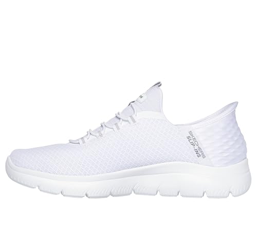 (-35%) Skechers Herren Summits High Range Slip-InTurnschuhe, White Mesh/Trim, 46 EU
