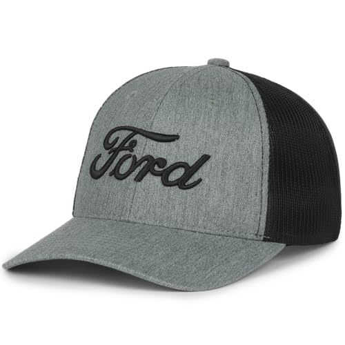Outdoor Cap Mens Frd18 Hat, Heathered Grey/Black, Large US