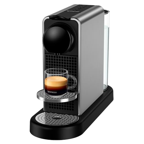Cafeteira Nespresso CitiZ Alumínio Titânio Premium