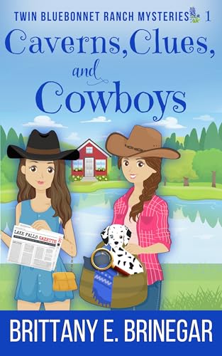 Caverns, Clues, and Cowboys book cover