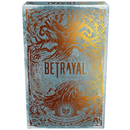🔥 STARKER PREIS (-45%) Betrayal Die verlorenen Seelen Kartenspiel, von Tarot inspiriertes Spiel mit geheimen Rollen - Deutsche Fassung, Rot, Weiß, Schwarz, Grau